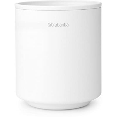 Brabantia Mindset tandenborstelhouder Krast niet Gemakkelijk schoon te maken Corrosiebestendig Badkameraccessoire Organizer Fresh White 9,4 x 8,1 x 8,1 cm Brabantia Mindset tandenborstelhouder Krast niet Gemakkelijk schoon te maken Corrosiebestendig Badkameraccessoire Organizer Fresh White 9,4 x 8,1 x 8,1 cm