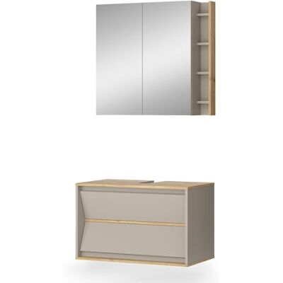 Vicco Badkamermeubel "Edelin", kasjmier, 80 cm Vicco Badkamermeubel "Edelin", kasjmier, 80 cm
