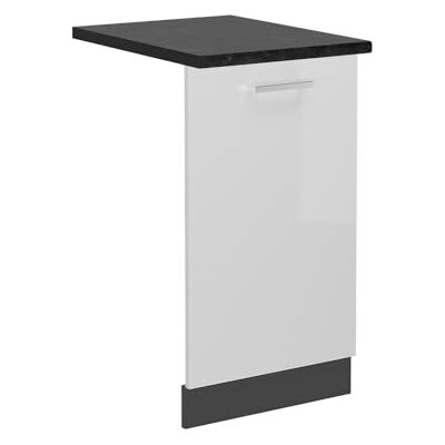 Vicco Front "R-Line", wit hoogglans, 45 cm Vicco Front "R-Line", wit hoogglans, 45 cm