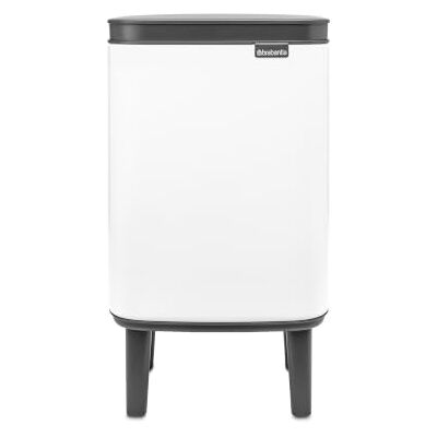 Brabantia Afvalemmer Bo Waste Hi 4 l met zacht sluitend deksel, uitneembare binnenemmer en draaggreep, geschikt voor badkamer, slaapkamer en thuiskantoor Brabantia Afvalemmer Bo Waste Hi 4 l met zacht sluitend deksel, uitneembare binnenemmer en draaggreep, geschikt voor badkamer, slaapkamer en thuiskantoor