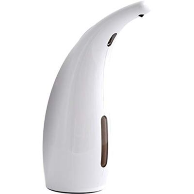 Spirella Selma Automatische zeepdispenser met infraroodsensor, waterdicht, 300 ml, wit Spirella Selma Automatische zeepdispenser met infraroodsensor, waterdicht, 300 ml, wit