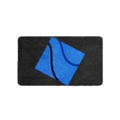 BATEX NIMA Badmat, 70 x 120 cm, blauw BATEX NIMA Badmat, 70 x 120 cm, blauw