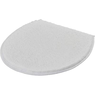 Kleine Wolke Hoes voor wc-bril Soft, sneeuwwit, 47 x 50 cm Oeko-Tex gecertificeerd, antislip onderkant, machinewasbaar, 100% polyacryl Kleine Wolke Hoes voor wc-bril Soft, sneeuwwit, 47 x 50 cm Oeko-Tex gecertificeerd, antislip onderkant, machinewasbaar, 100% polyacryl