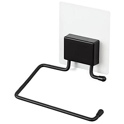 Compactor Bestlock RAN10206 wandhouder voor toiletpapier, 13 x 6 x 14 cm, zwart Compactor Bestlock RAN10206 wandhouder voor toiletpapier, 13 x 6 x 14 cm, zwart