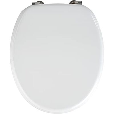 WENKO 154008100 Valencia WC-bril, wit, 37,5 x 43,5 x 10 cm WENKO 154008100 Valencia WC-bril, wit, 37,5 x 43,5 x 10 cm