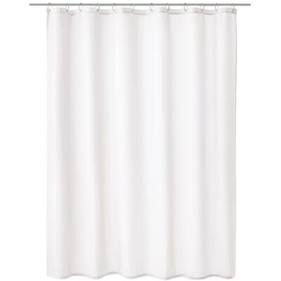 Kleine Wolke Douchegordijn, polyester, sneeuwwit, 120 x 200 cm Certifié OEKO-TEX, hydrofuge, œillets renforcés, avec bande de lestage, tissu doux, lavable en machine Kleine Wolke Douchegordijn, polyester, sneeuwwit, 120 x 200 cm Certifié OEKO-TEX, hydrofuge, œillets renforcés, avec bande de lestage, tissu doux, lavable en machine