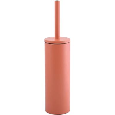 Spirella Akira Toiletborstel met hygiënische houder, terracotta rood Spirella Akira Toiletborstel met hygiënische houder, terracotta rood