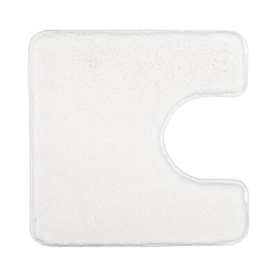 Kleine Wolke Relax wc-mat, poolwit, 55 x 55 cm, met uitsparing Oeko-Tex gecertificeerd, antislip onderkant, geschikt voor vloerverwarming, machinewasbaar, 100% polyacryl Kleine Wolke Relax wc-mat, poolwit, 55 x 55 cm, met uitsparing Oeko-Tex gecertificeerd, antislip onderkant, geschikt voor vloerverwarming, machinewasbaar, 100% polyacryl