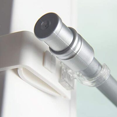 Bestlivings Klemdragers set van 6 incl. adapter voor gordijnroedes en vitragestangen zonder boren, schroeven, lijmen, eenvoudige montage Bestlivings Klemdragers set van 6 incl. adapter voor gordijnroedes en vitragestangen zonder boren, schroeven, lijmen, eenvoudige montage