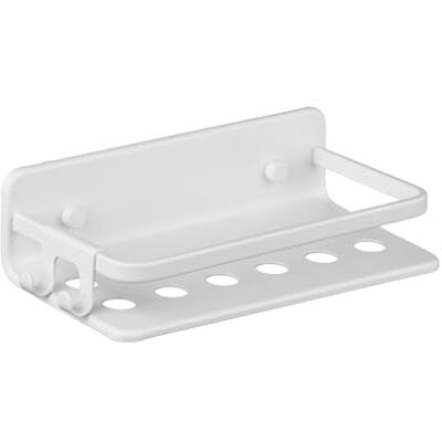 TATAY Badkamerrek zonder boren, rechthoekig, aluminium, met schroeven en Quick Fix-systeem, vochtbestendig, modern design, snelle afvoer, 10 x 5,5 x 20 cm, model Serenity, arctisch wit TATAY Badkamerrek zonder boren, rechthoekig, aluminium, met schroeven en Quick Fix-systeem, vochtbestendig, modern design, snelle afvoer, 10 x 5,5 x 20 cm, model Serenity, arctisch wit