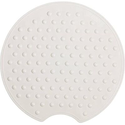 Sealskin Rotondo antislipmat Ø 55 cm rubber wit Sealskin Rotondo antislipmat Ø 55 cm rubber wit