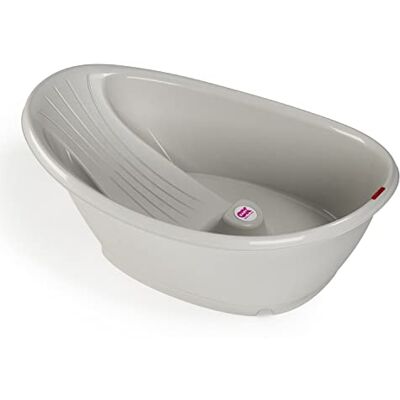 OKBABY Bella De behaaglijke badkuip voor het baden van pasgeborenen 0-12 maanden grijs OKBABY Bella De behaaglijke badkuip voor het baden van pasgeborenen 0-12 maanden grijs