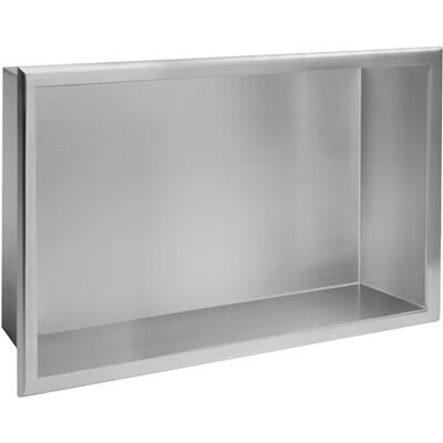 Rea Niche Plank Badkamer 30x45 RVS Borstel Niche Douche Ingebouwde Organizer Badkamer Wandnis van roestvrij staal (geborsteld staal) Rea Niche Plank Badkamer 30x45 RVS Borstel Niche Douche Ingebouwde Organizer Badkamer Wandnis van roestvrij staal (geborsteld staal)