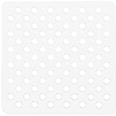 Gedy G-Maim antislip douche met zuignappen, maat: 50 x 50, hars badmat, witte afwerking, R&S design, gemaakt in Italië, machinewasbaar tapijt, uniek Gedy G-Maim antislip douche met zuignappen, maat: 50 x 50, hars badmat, witte afwerking, R&S design, gemaakt in Italië, machinewasbaar tapijt, uniek
