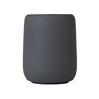 blomus -SONO 69041 Magnetische keramische tandenborstel beker met ruimte voor tandenborstel en tandpasta, exclusief badkameraccessoire (H x B x D) 11 x 8,5 x 8,5 cm blomus -SONO 69041 Magnetische keramische tandenborstel beker met ruimte voor tandenborstel en tandpasta, exclusief badkameraccessoire (H x B x D) 11 x 8,5 x 8,5 cm