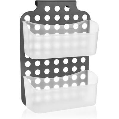 com-four ® Douchemand met 2 vakken, douchegelhouder in hoogte verstelbare hangmanden doucherek flexibel doucherek om op te hangen com-four ® Douchemand met 2 vakken, douchegelhouder in hoogte verstelbare hangmanden doucherek flexibel doucherek om op te hangen