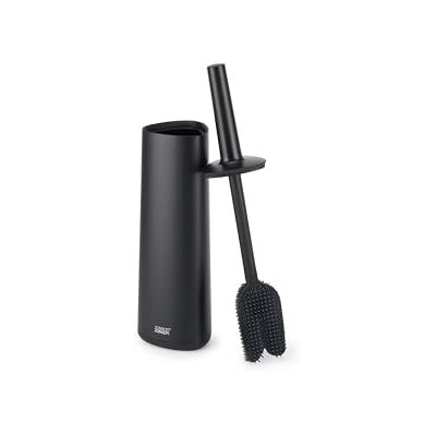 Joseph Joseph Flex 360, Ensemble Brosse WC Toilette et Support, Tête de Brosse Remplaçable, Anti-goutte, Anti-bouchon, Triple Action, Noir Mat Joseph Joseph Flex 360, Ensemble Brosse WC Toilette et Support, Tête de Brosse Remplaçable, Anti-goutte, Anti-bouchon, Triple Action, Noir Mat