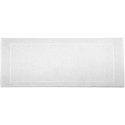 Caleffi Sirena Badmat, katoen, wit, 45 x 60 cm Caleffi Sirena Badmat, katoen, wit, 45 x 60 cm