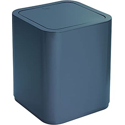 Gedy G-Seventy 24,6 x 20 x 20 cm en 0,47 kg, badkamerafvalemmer van thermoplastische hars, Matteo Thun design, petrol blauw Gedy G-Seventy 24,6 x 20 x 20 cm en 0,47 kg, badkamerafvalemmer van thermoplastische hars, Matteo Thun design, petrol blauw