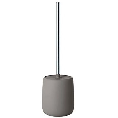 blomus -SONO 69047 Toiletborstel van keramiek/kunststof satelliet, zachte aanraking, hygiënisch, vrijstaande toiletborstel en houder, badkameraccessoire (H x B x D): 39 x 11 x 11 cm blomus -SONO 69047 Toiletborstel van keramiek/kunststof satelliet, zachte aanraking, hygiënisch, vrijstaande toiletborstel en houder, badkameraccessoire (H x B x D): 39 x 11 x 11 cm
