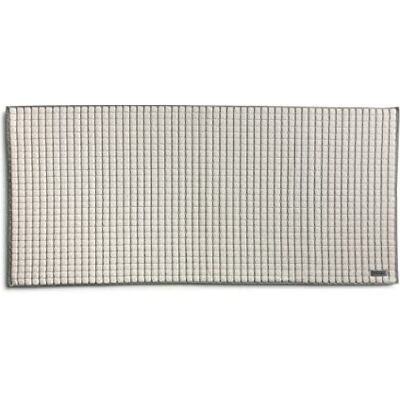 Möve Eden Badmat met ruitstructuur, 60 x 130 cm, van 100% katoen, natuur/zwart Möve Eden Badmat met ruitstructuur, 60 x 130 cm, van 100% katoen, natuur/zwart