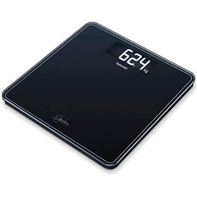 Beurer GS 400 Weegschaal Signature Line, met extra groot genverteerd LCD-display, Zwart Beurer GS 400 Weegschaal Signature Line, met extra groot genverteerd LCD-display, Zwart