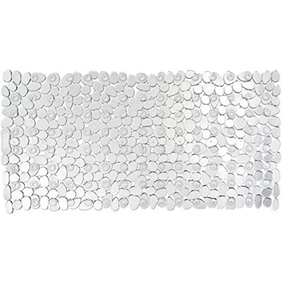 WENKO 20264100 badmat Paradise Transparant, kunststof 50 x 40 x 25 cm transparant WENKO 20264100 badmat Paradise Transparant, kunststof 50 x 40 x 25 cm transparant
