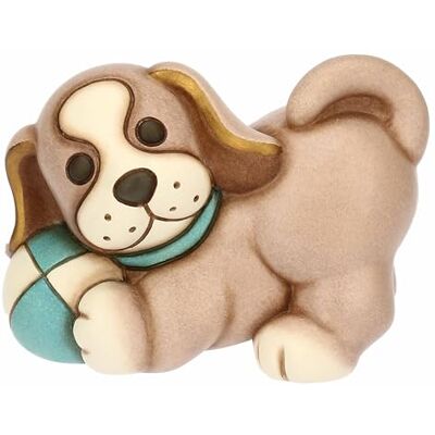 THUN Todo hond speelt bal, medium, keramiek, andere nieuwe collectie 2025, 9,5 x 6,2 x 7 cm THUN Todo hond speelt bal, medium, keramiek, andere nieuwe collectie 2025, 9,5 x 6,2 x 7 cm