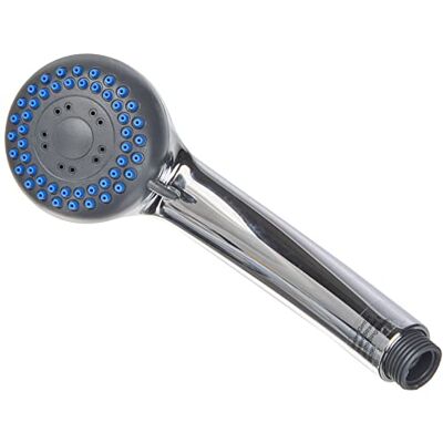 RIDDER 3 straalsoorten douchekop Lima chroom, zilver, anti-kalksproeiers RIDDER 3 straalsoorten douchekop Lima chroom, zilver, anti-kalksproeiers