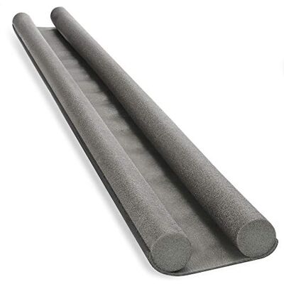 com-four ® Tochtstrip voor de deur deurafdichting onderaan tochtstrip met dubbele afdichting tocht- en geluidsbescherming 86 cm protection contre les courants d'air et le bruit 86 cm com-four ® Tochtstrip voor de deur deurafdichting onderaan tochtstrip met dubbele afdichting tocht- en geluidsbescherming 86 cm protection contre les courants d'air et le bruit 86 cm