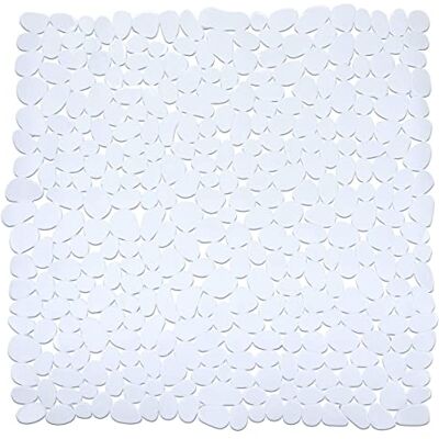 WENKO 20277100 Paradise douchemat, 54 x 54 cm, wit WENKO 20277100 Paradise douchemat, 54 x 54 cm, wit