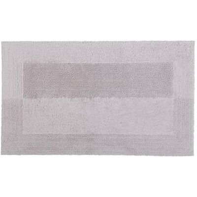 Kleine Wolke Havanna Badmat, zilvergrijs, 60 x 100 cm Oeko-Tex gecertificeerd, geschikt voor vloerverwarming, machinewasbaar, 100% katoen Kleine Wolke Havanna Badmat, zilvergrijs, 60 x 100 cm Oeko-Tex gecertificeerd, geschikt voor vloerverwarming, machinewasbaar, 100% katoen