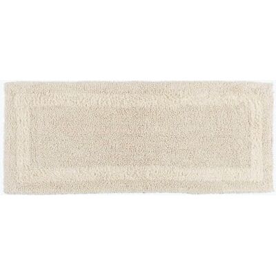 HOMESCAPES Luxe omkeerbare lange badmat 1600 g/m², 100% katoen, extra zacht, antislip, wasbaar, super absorberend, sneldrogend, natuurlijke crème, grote badmat 40 x HOMESCAPES Luxe omkeerbare lange badmat 1600 g/m², 100% katoen, extra zacht, antislip, wasbaar, super absorberend, sneldrogend, natuurlijke crème, grote badmat 40 x