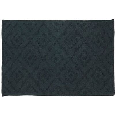 Sealskin Aztec Badmat, katoen, 60 x 90 cm, donkergroen Sealskin Aztec Badmat, katoen, 60 x 90 cm, donkergroen