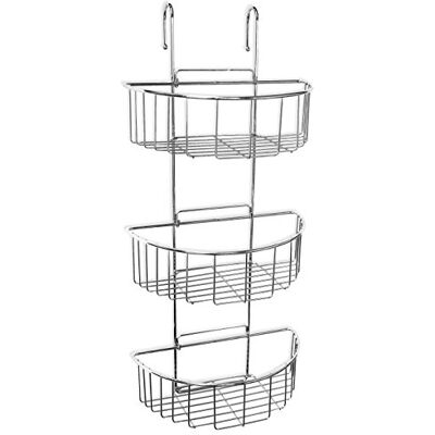 TATAY Doucheplank, hangend, 100% roestvrij staal, 3 niveaus, 27,5 x 15 x 60 cm TATAY Doucheplank, hangend, 100% roestvrij staal, 3 niveaus, 27,5 x 15 x 60 cm