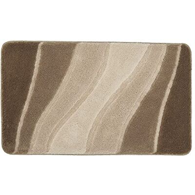 Kleine Wolke Meusch Toiletmat Oceaan klaver, 60 x 100 cm, taupe Kleine Wolke Meusch Toiletmat Oceaan klaver, 60 x 100 cm, taupe
