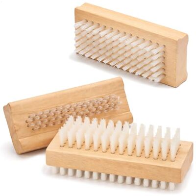 com-four ® 3 x handborstel, houten nagelborstel, dubbelzijdige handwasborstel, reinigingsborstel voor handen en nagels brosse de nettoyage pour les mains et les ongles com-four ® 3 x handborstel, houten nagelborstel, dubbelzijdige handwasborstel, reinigingsborstel voor handen en nagels brosse de nettoyage pour les mains et les ongles