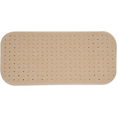 MSV Premium douchemat, antibacterieel, antislip, met zuignappen, beige, rozengeur, ca. 36 x 97 cm, wasbaar op 60 graden MSV Premium douchemat, antibacterieel, antislip, met zuignappen, beige, rozengeur, ca. 36 x 97 cm, wasbaar op 60 graden