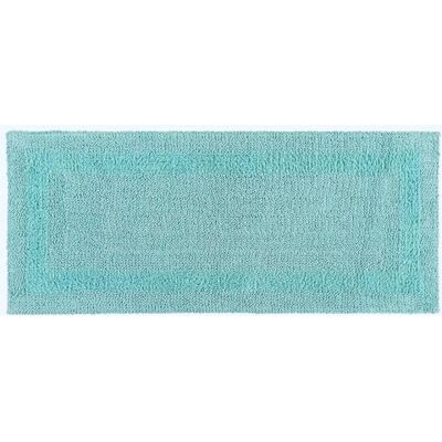 HOMESCAPES Grote luxe badmat 1600 g/m² extra zacht 100% katoen omkeerbaar antislip wasbaar super absorberend sneldrogend turquoise blauw 40 x 100 cm HOMESCAPES Grote luxe badmat 1600 g/m² extra zacht 100% katoen omkeerbaar antislip wasbaar super absorberend sneldrogend turquoise blauw 40 x 100 cm