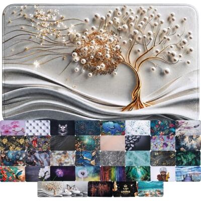 Sanilo Antislip badmat (Tree of Life, 70 x 110 cm) Absorberende en zeer zachte douchemat, sneldrogend en wasbaar Sanilo Antislip badmat (Tree of Life, 70 x 110 cm) Absorberende en zeer zachte douchemat, sneldrogend en wasbaar