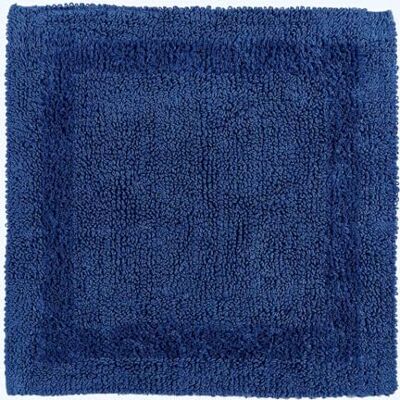 HOMESCAPES Luxe douchemat, 1600 g/m², extra zacht, 100% katoen, omkeerbaar, antislip, wasbaar, super absorberend, sneldrogend, marineblauw, kleine vierkante badmat 50 x 50 cm HOMESCAPES Luxe douchemat, 1600 g/m², extra zacht, 100% katoen, omkeerbaar, antislip, wasbaar, super absorberend, sneldrogend, marineblauw, kleine vierkante badmat 50 x 50 cm
