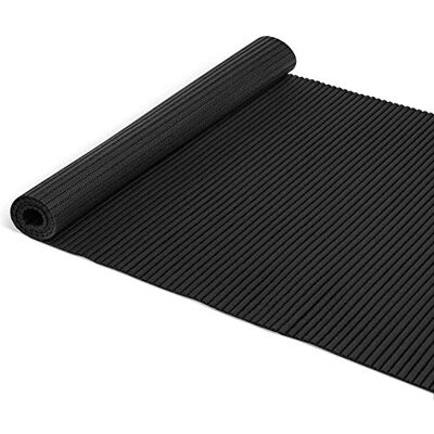 ANRO Antislip badmat van zacht schuim, breedte 65 cm, PVC, zwart, 100 x 65 cm ANRO Antislip badmat van zacht schuim, breedte 65 cm, PVC, zwart, 100 x 65 cm