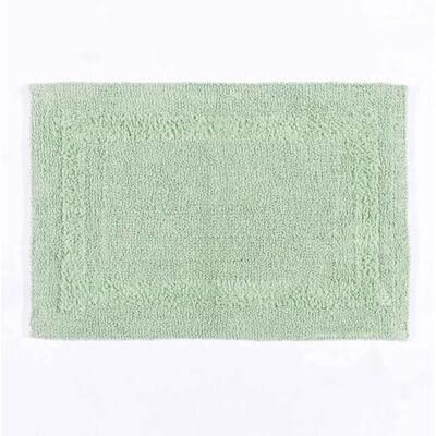 HOMESCAPES Extra grote badmat, 1600 g/m², superzacht, 100% katoen, omkeerbaar, antislip, wasbaar, super absorberend, sneldrogend, saliegroen, 70 x 120 cm HOMESCAPES Extra grote badmat, 1600 g/m², superzacht, 100% katoen, omkeerbaar, antislip, wasbaar, super absorberend, sneldrogend, saliegroen, 70 x 120 cm
