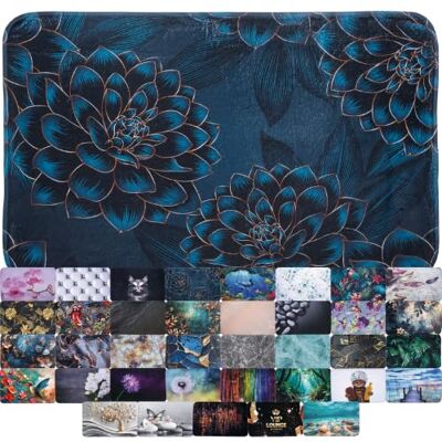 Sanilo Badmat antislip (Dahlia, 50 x 80 cm) Absorberende en zeer zachte douchemat, sneldrogend en wasbaar Sanilo Badmat antislip (Dahlia, 50 x 80 cm) Absorberende en zeer zachte douchemat, sneldrogend en wasbaar