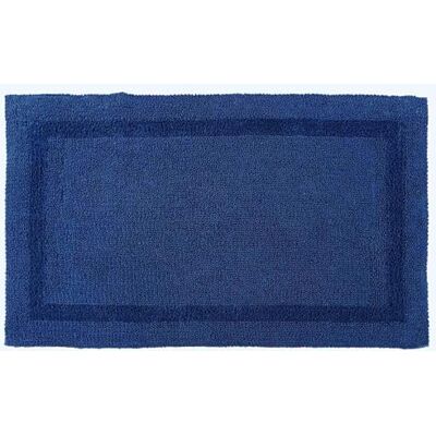 HOMESCAPES Extra grote badmat, 1600 g/m², superzacht, 100% katoen, omkeerbaar, antislip, wasbaar, super absorberend, sneldrogend, marineblauw, 70 x 120 cm HOMESCAPES Extra grote badmat, 1600 g/m², superzacht, 100% katoen, omkeerbaar, antislip, wasbaar, super absorberend, sneldrogend, marineblauw, 70 x 120 cm