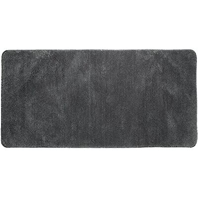 Sealskin Angora Badmat, polyester, donkergrijs, 70 x 140 cm Sealskin Angora Badmat, polyester, donkergrijs, 70 x 140 cm