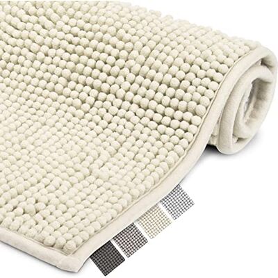 Beautissu Badmat Anti-Slip BeauMare WR Badmat Natuur 50x50cm WC Tapijt Pluizige Vloermat of Antislipmat voor Douche Toilet of Badkamer Geschikt voor Vloerverwarming Beautissu Badmat Anti-Slip BeauMare WR Badmat Natuur 50x50cm WC Tapijt Pluizige Vloermat of Antislipmat voor Douche Toilet of Badkamer Geschikt voor Vloerverwarming