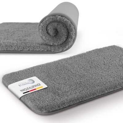 Beautissu Badmat Antislip 60x50 cm BeauMare FL Hoogpolig Tapijt in Shaggy Look geschikt voor Vloerverwarming Zachte Microvezel Badmat voor Douche, Badkuip en WC Badmat Antraciet 60x50cm anthracite moelleux extra épais de douche salle de lavable poils lo Beautissu Badmat Antislip 60x50 cm BeauMare FL Hoogpolig Tapijt in Shaggy Look geschikt voor Vloerverwarming Zachte Microvezel Badmat voor Douche, Badkuip en WC Badmat Antraciet 60x50cm anthracite moelleux extra épais de douche salle de lavable poils lo