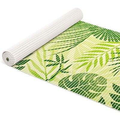 ANRO Badmat van zacht schuim, 120 x 65 cm, tropisch groen ANRO Badmat van zacht schuim, 120 x 65 cm, tropisch groen