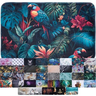 Sanilo Badmat, vele mooie badmatten om uit te kiezen, zeer zacht en antislip, wasbaar en sneldrogend (Exotic, 50 x 80 cm) Tapis de douche absorbant et très doux, à séchage rapide et lavable Sanilo Badmat, vele mooie badmatten om uit te kiezen, zeer zacht en antislip, wasbaar en sneldrogend (Exotic, 50 x 80 cm) Tapis de douche absorbant et très doux, à séchage rapide et lavable